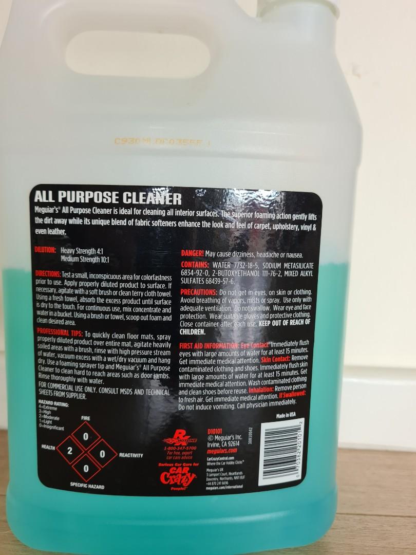 Meguiar's D10101 All Purpose Cleaner, Car Accessories, Accessories on