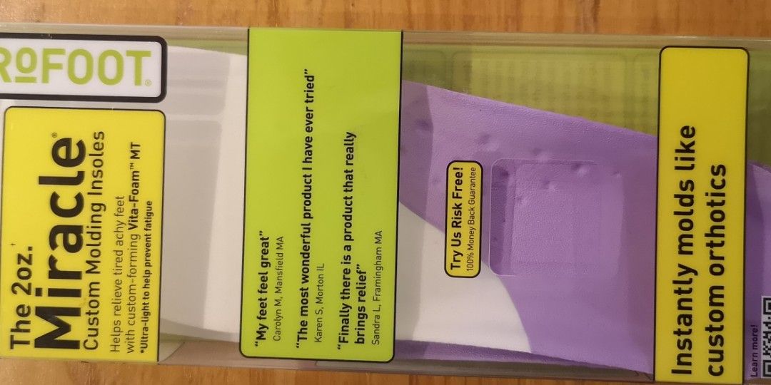 Memory foam Molding Insoles, Beauty & Personal Care, Foot Care on Carousell