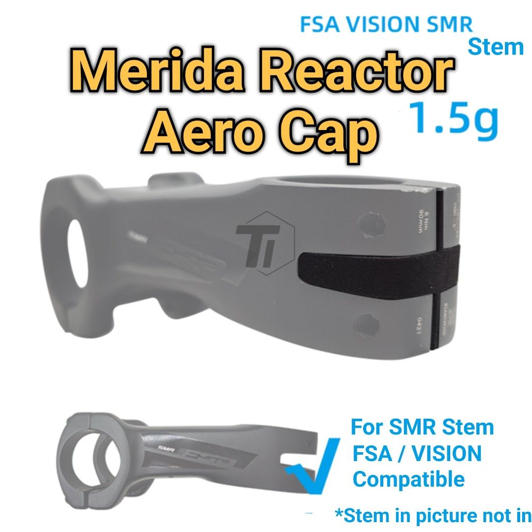 Merida Reactor Stem Aero Cover FSA VISION SMR Stem Aero Cap