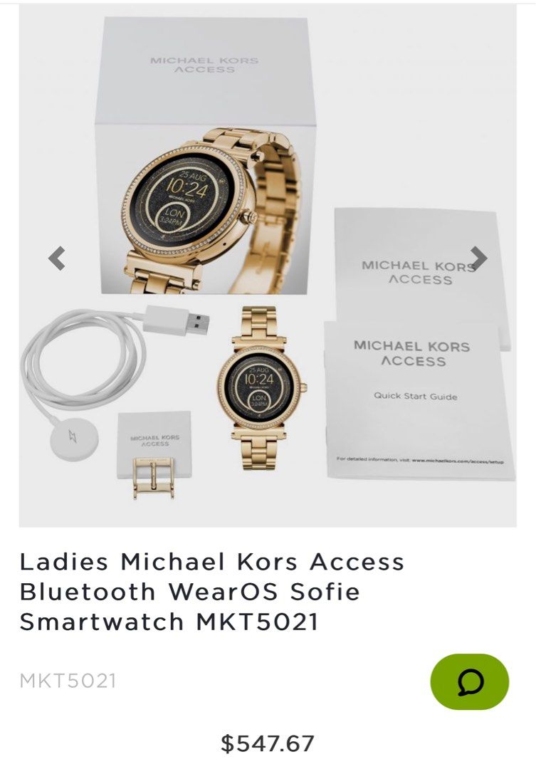 Michael kors access outlet sofie mkt5021