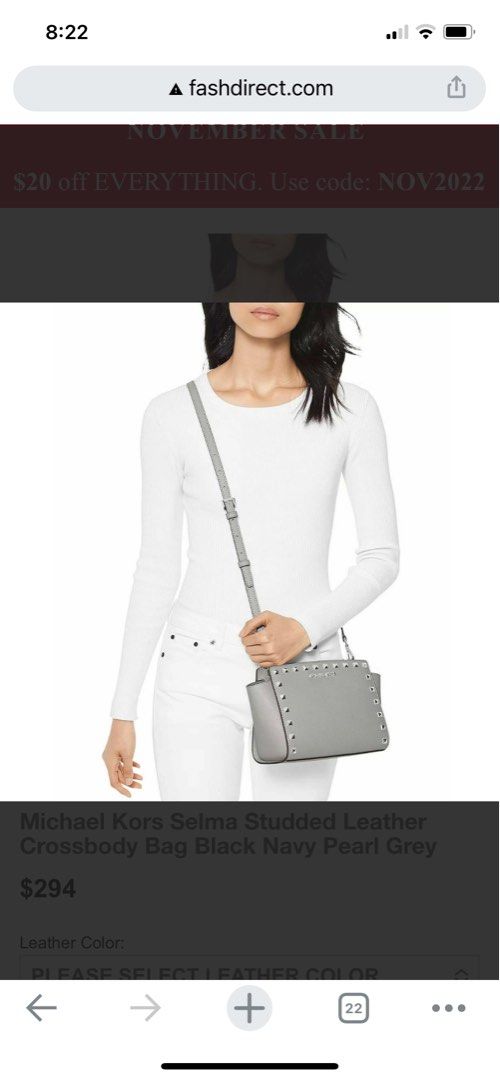 Michael kors store selma mini sale