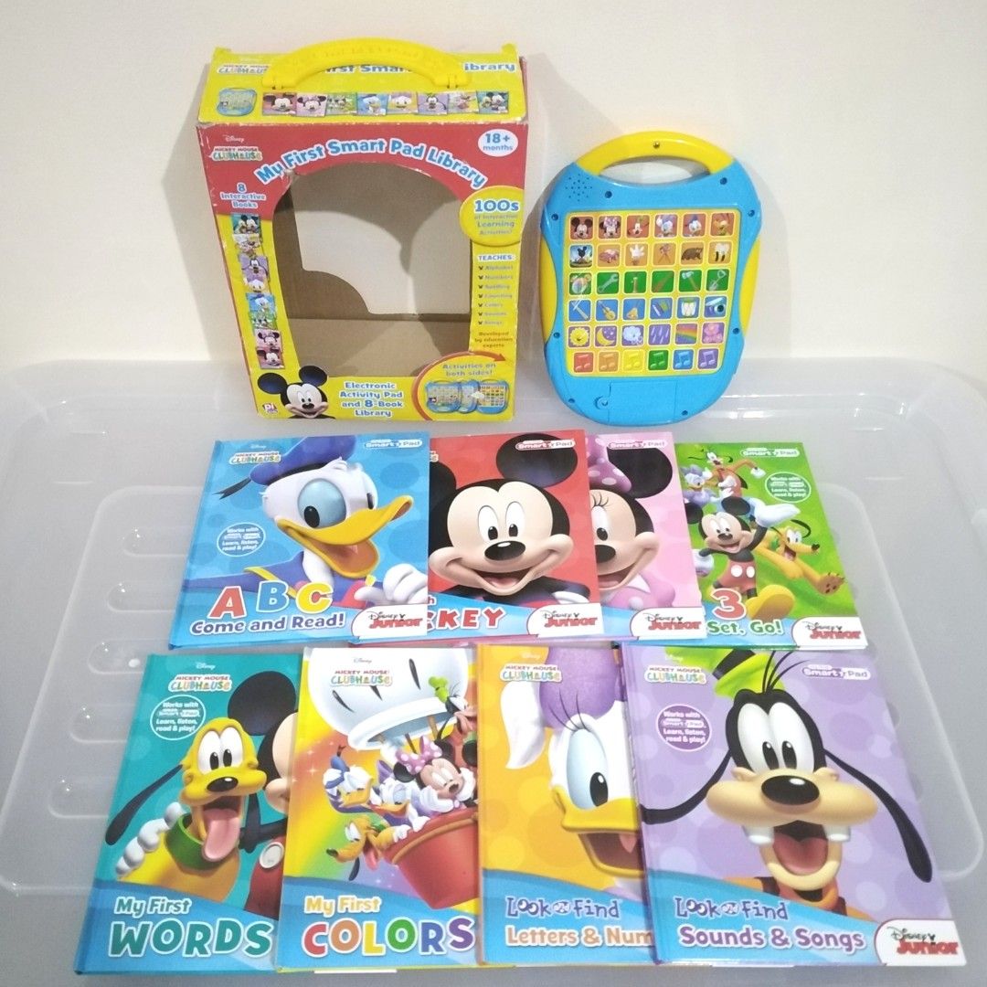 Disney Junior - My First Smart Pad Electronic Activity Pad and 8