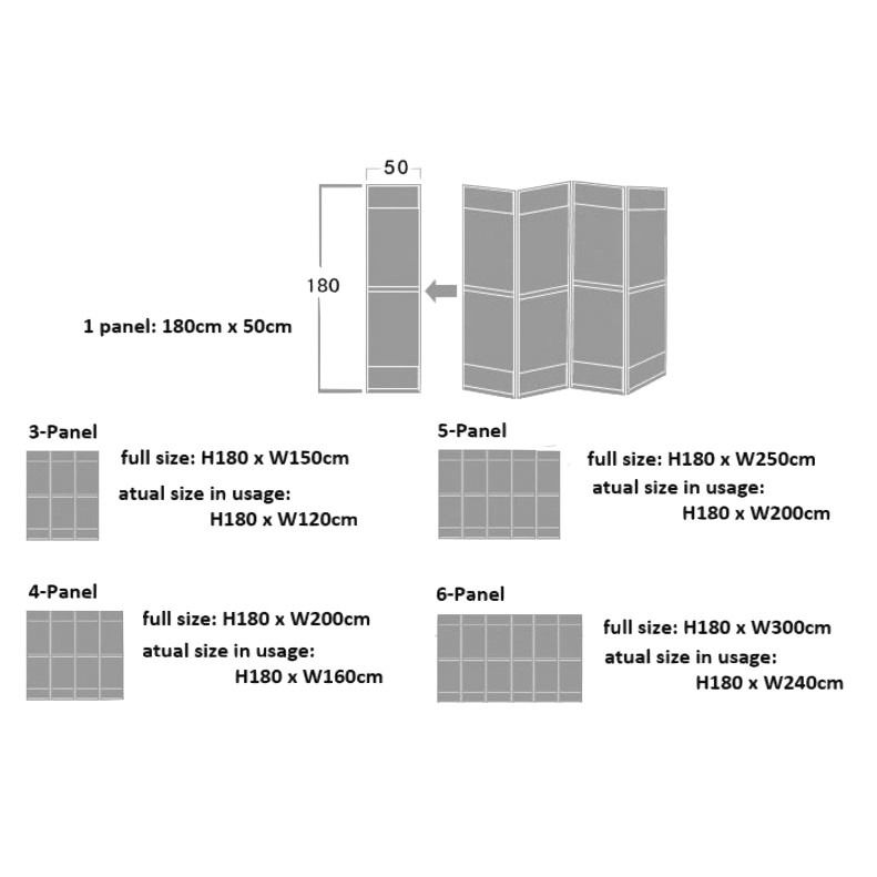 [MIN 2 PANELS][ROOM PARTITION] Rattan Divider/Bamboo Divider/Partition