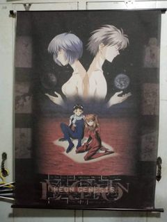 Neon Genesis Evangelion anime Poster Cloth Banner