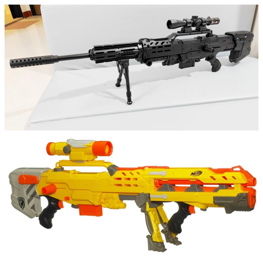 Sniper nerf gun, Hobbies & Toys, Toys & Games on Carousell