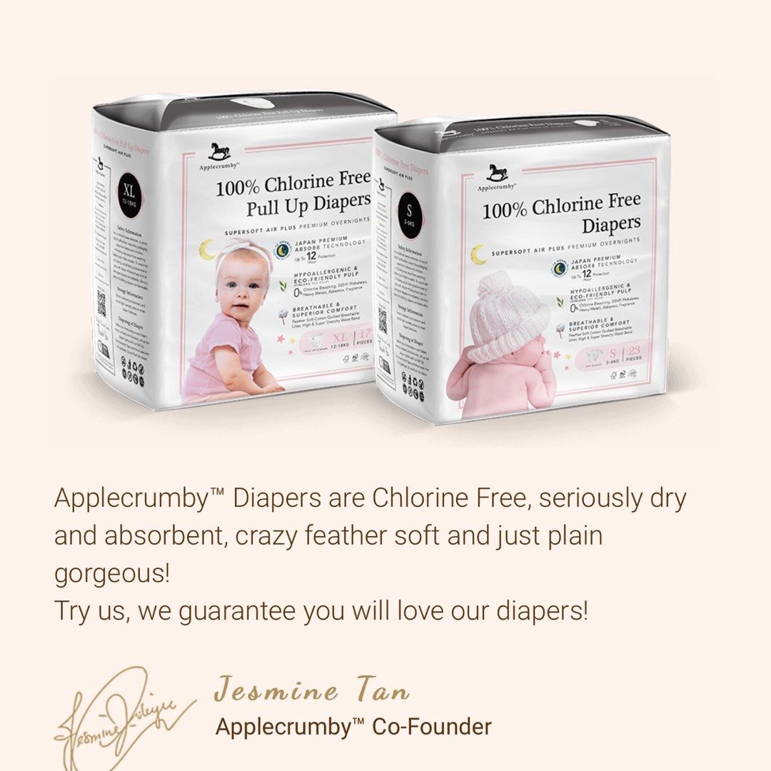 Applecrumby diapers sales