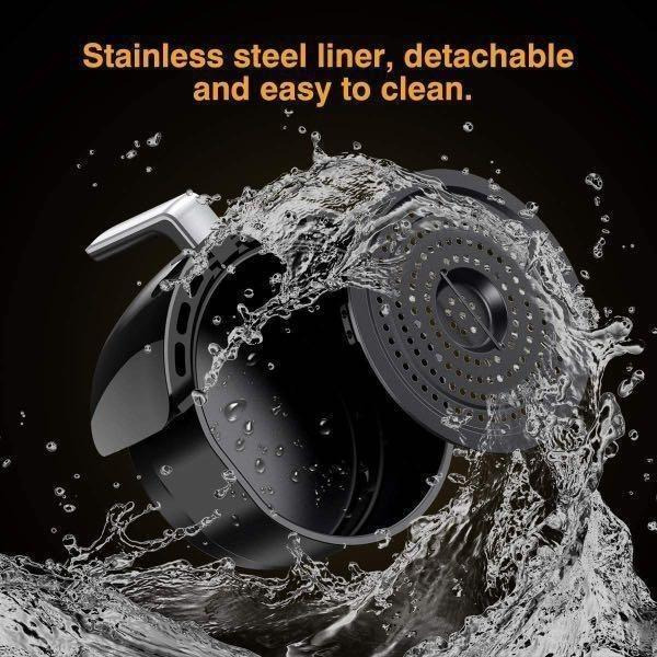 New Arrival! Muzili Air Fryer, Digital Mini Air Fryer 6in1 Oil Free