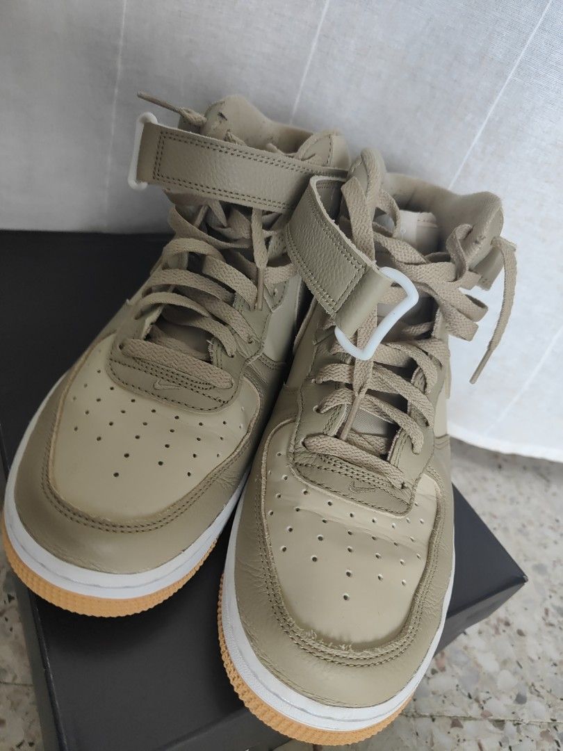Nike air force 1 mid limestone