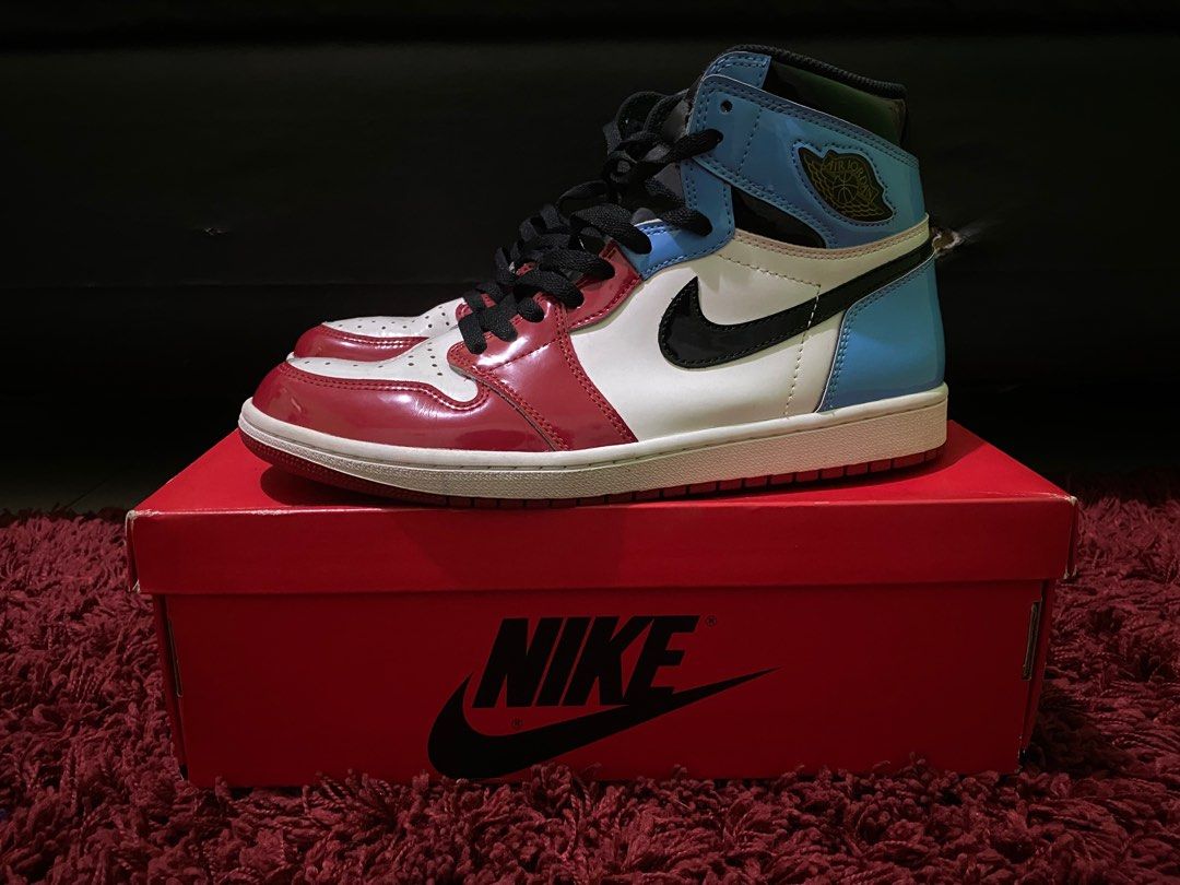 Nike Air Jordan Retro High OG Fearless UNC Chigaco Size US 10,5