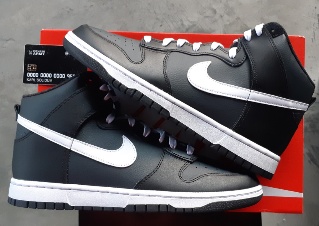 Nike dunk high orig with box, invoice and paperbag, Men's Fashion ...