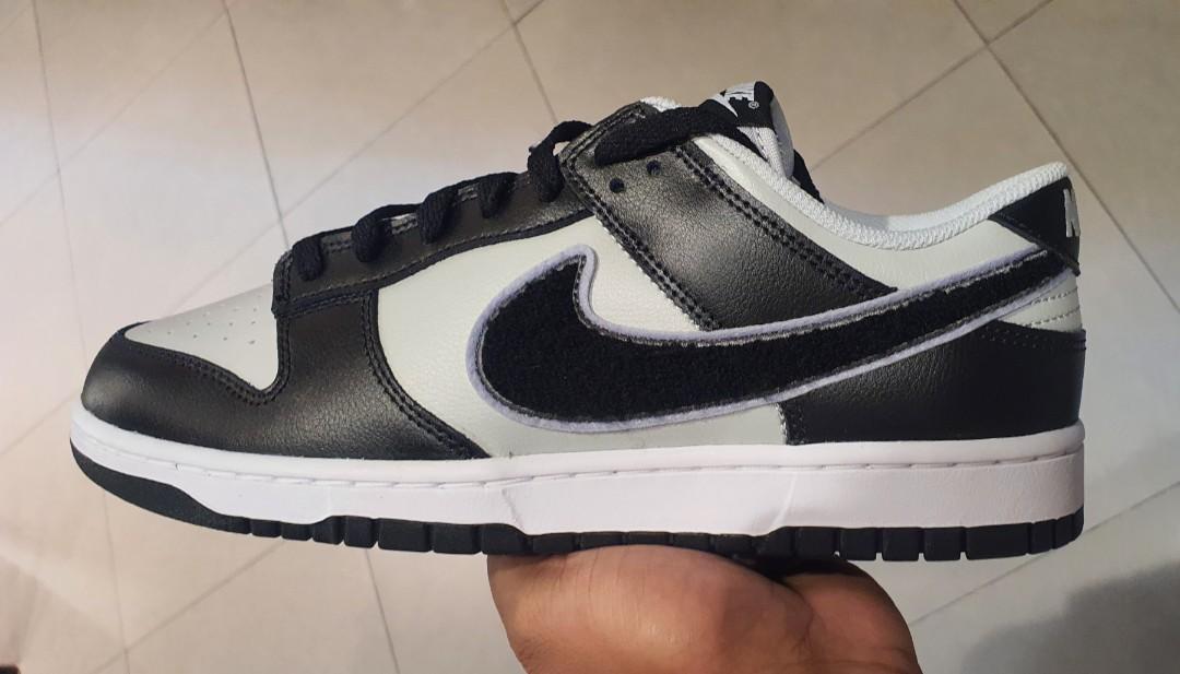 dunk black and grey
