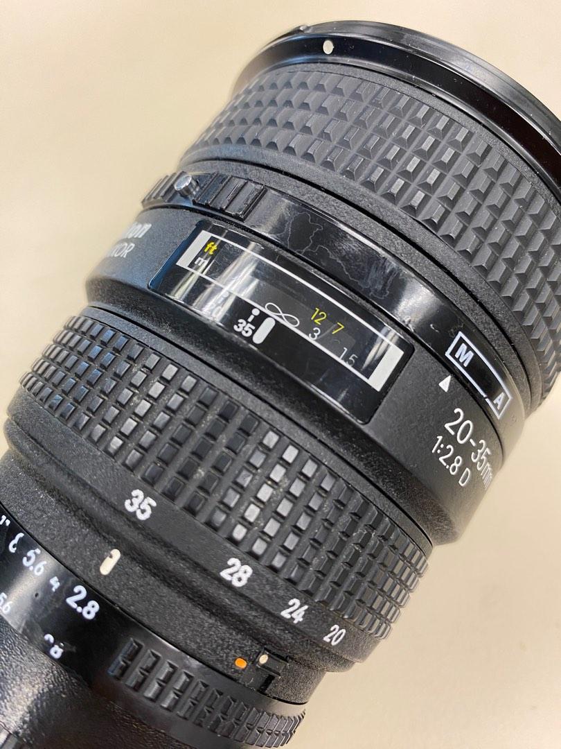 Nikon AF Nikkor 20-35mm f2.8D ［請睇描述］, 攝影器材, 鏡頭及裝備 