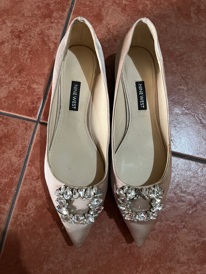 Nine west hotsell rose gold shoes
