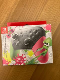 Nintendo Switch Pro Controller Splatoon 2 Edition, Video Gaming, Gaming ...