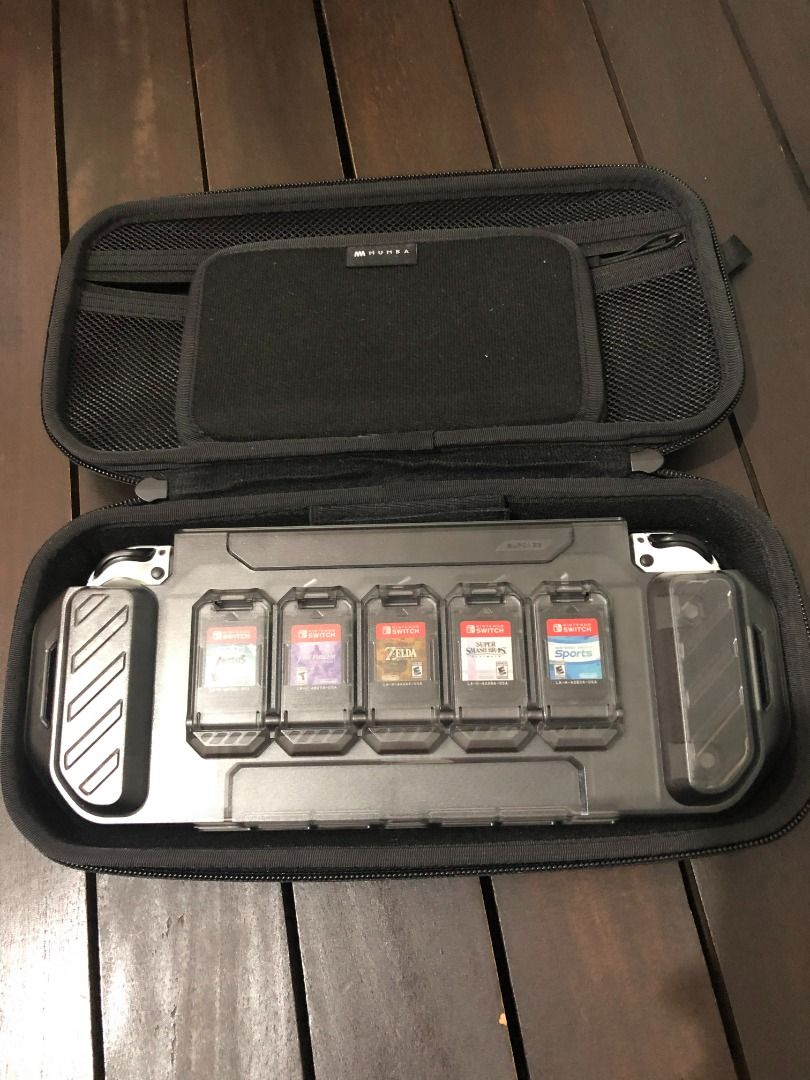 Nintendo Switch OLED Supcase UB Case + Mumba Carrying Case, Video ...