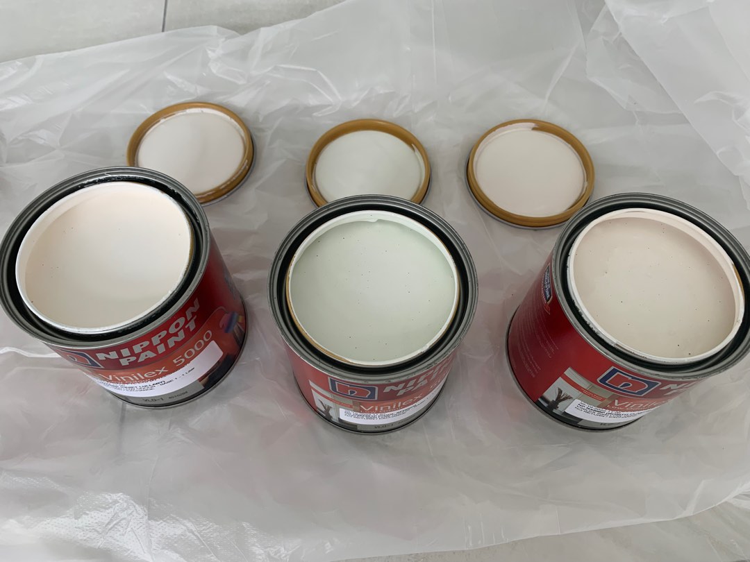 Nippon Paint Bonito Flakes, Quiet Lullaby, Cool Spring, Light Gauze, Furniture & Home Living