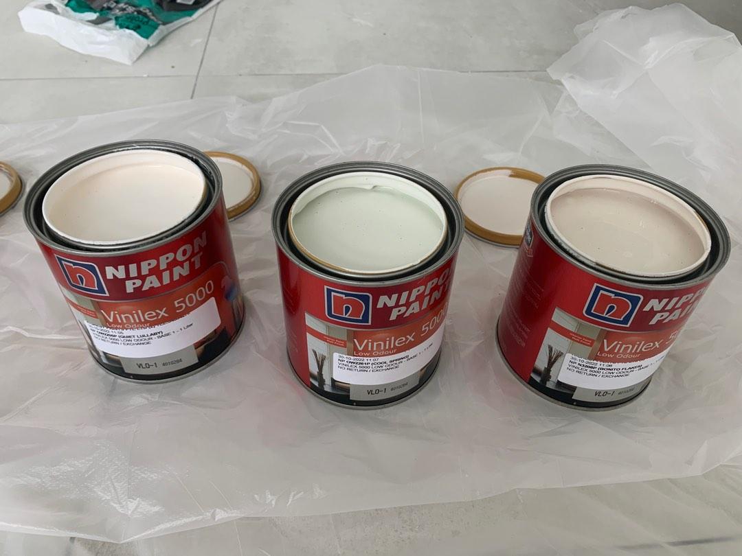 Nippon Paint Bonito Flakes, Quiet Lullaby, Cool Spring, Light Gauze, Furniture & Home Living