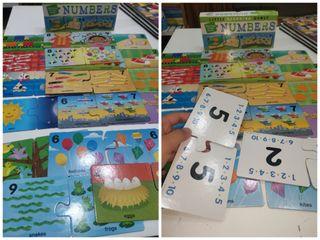 Number matching puzzle