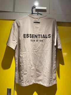 Original Essentials Fear Of God Tee Shirt Hoodie Size M Olive/Khaki SS20 Authentic Original