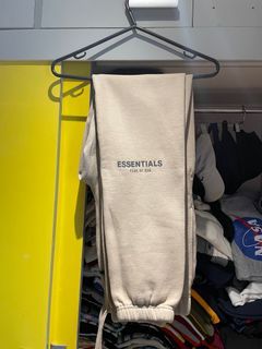 Original Essentials Fear Of God Sweatpants Hoodie Size M Olive/Khaki SS21 Authentic Original