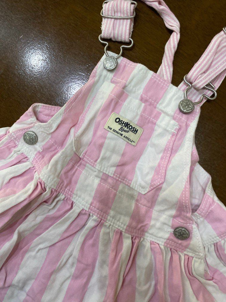 Oshkosh jumper dress (Category: Babies & Kids Fashion) located in Quezon City. Submitted by nestingmomma (Listing ID 1194437089, Image 2). Description: For 9-12 mos.No issues. Signs of usage but barely noticeable .Decluttering. Gogoexpress/grab/lalamove by buyer.