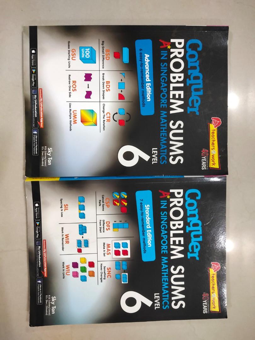 P6 Math Problem sum (Category: Assessment Books) located in Singapore. Submitted by edlee713726 (Listing ID 1194413131, Image 1). Description: nothing written on it. Bought it at $17.90. Selling 1 for $14. Both for $25. Pick ups only.