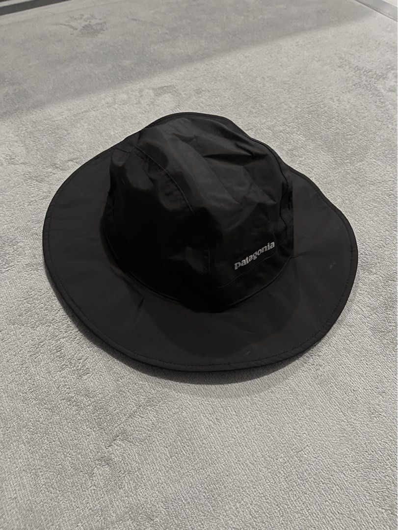 black waterproof hat