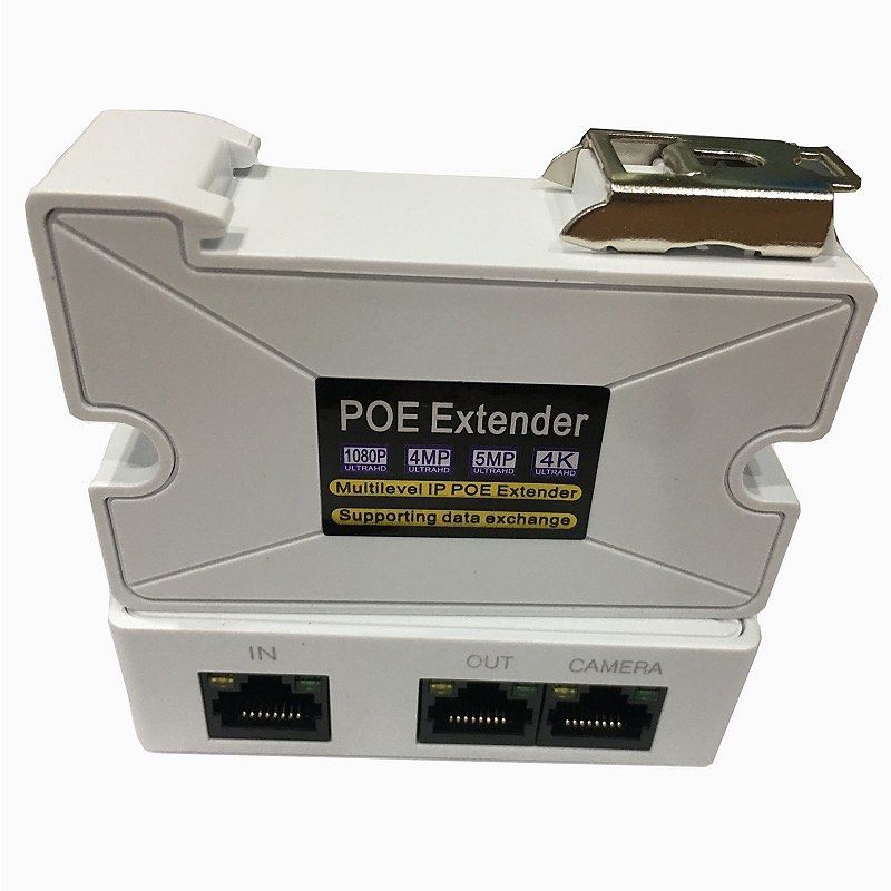 POE Extender IEEE 802.3af/at POE Repeater Splitter Passive 2