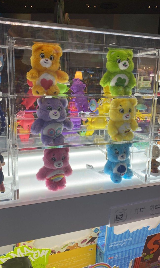 Popmart Care Bear keychain funshine bear, Hobbies & Toys, Toys & Games