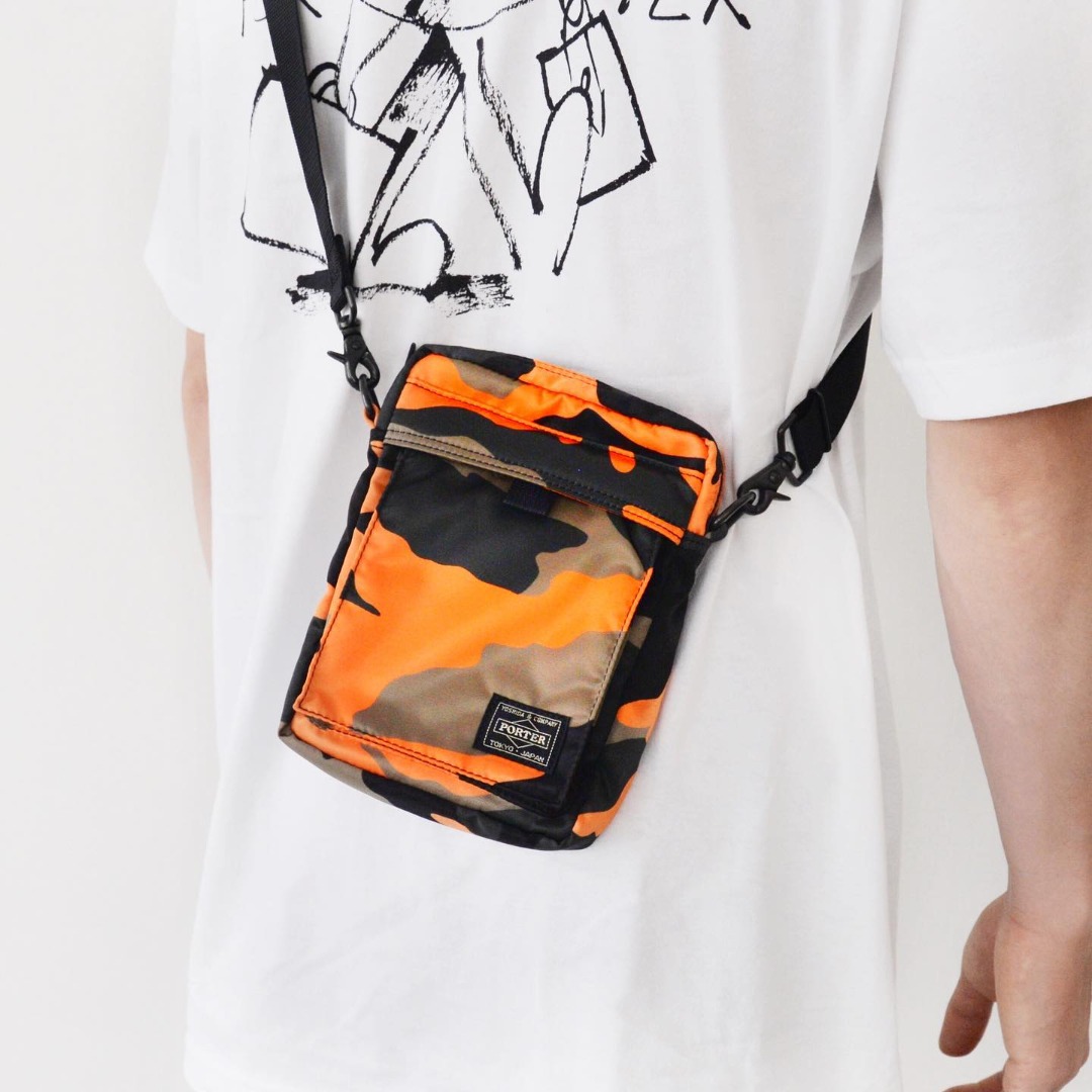 PORTER PS CAMO SHOULDER BAG (VERTICAL), Men's Fashion, Bags, Sling