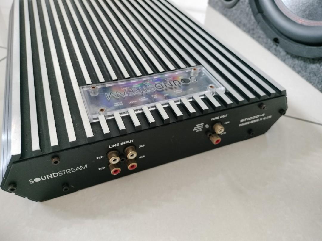 Power amp & speaker, Audio, Soundbars, Speakers & Amplifiers on Carousell