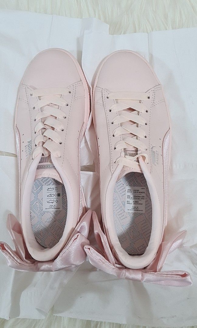 Puma basket bow pearl online