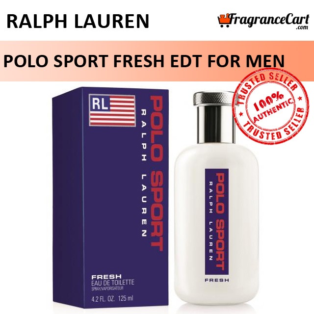 Ralph Lauren Polo Sport Fresh EDT for Men (125ml) Eau de Toilette [Brand  New 100% Authentic Perfume/Fragrance], Beauty & Personal Care, Fragrance &  Deodorants on Carousell
