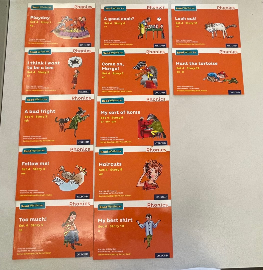 Read Write Inc Phonics Book (orange), 興趣及遊戲, 書本 & 文具, 教科書 - Carousell