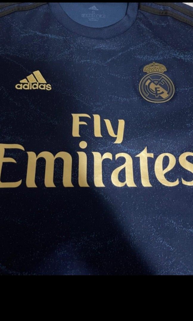 Real madrid navy sale blue jersey