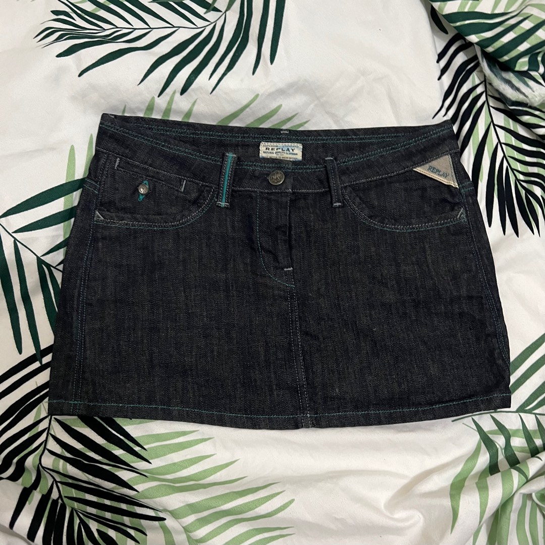 Replay Denim Skirt, Women's Fashion, Bottoms, Skirts on Carousell