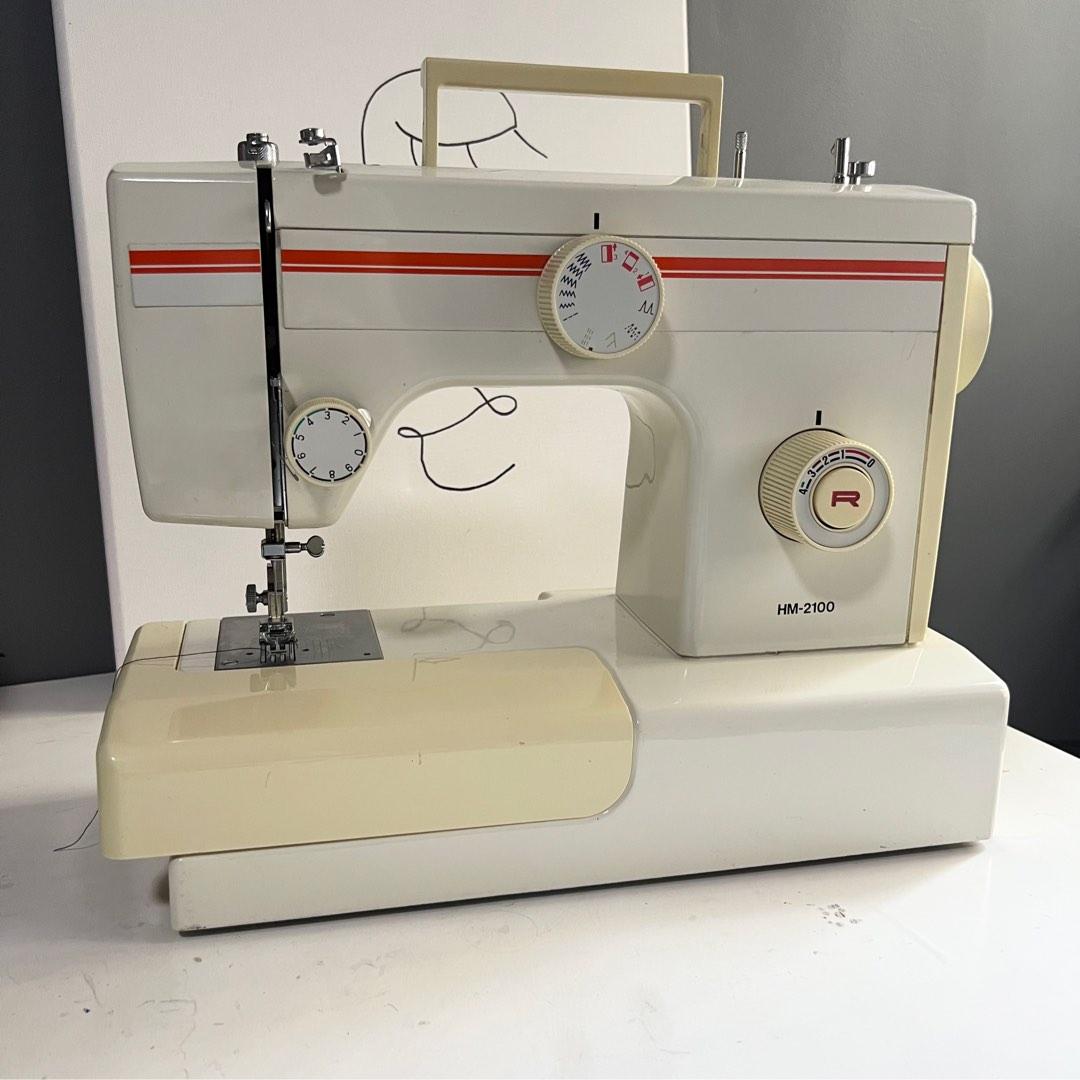 Riccar Heavy Duty Sewing Machine With Foot Pedal, TV & Home Appliances