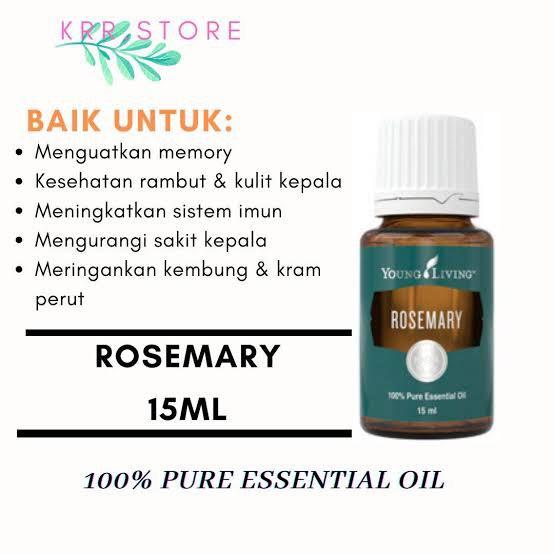 ROSEMARY Young Living Essential Oil, Kesehatan & Kecantikan, Kulit, Sabun & Tubuh di Carousell