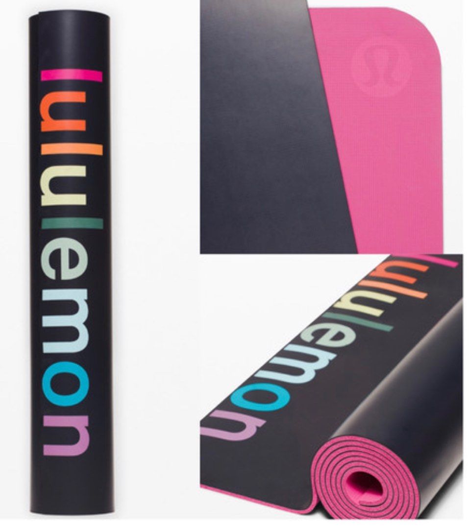 Lululemon yoga mat rainbow clearance