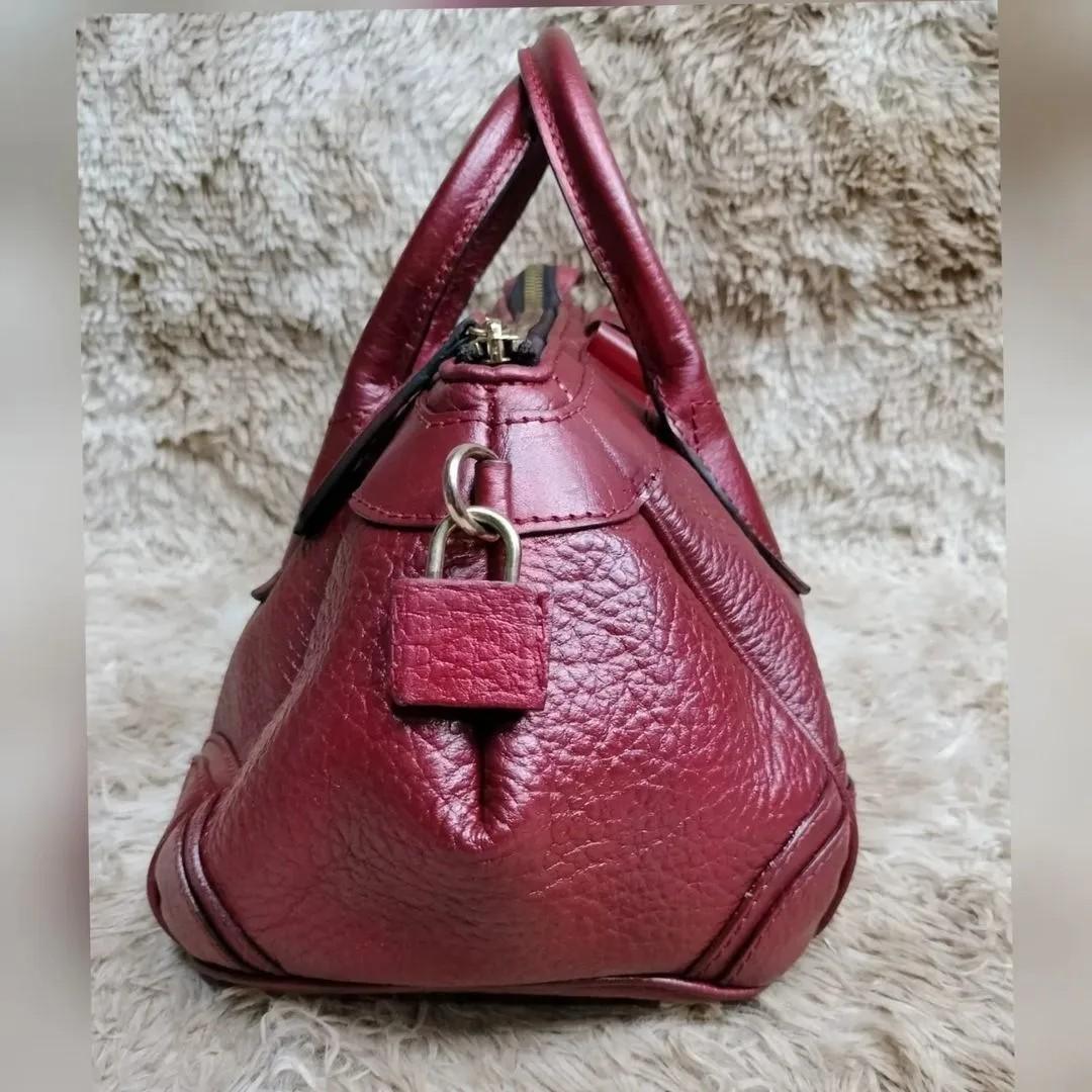 SALE BURBERRY PRORSUM BOSTON LEATHER BAG