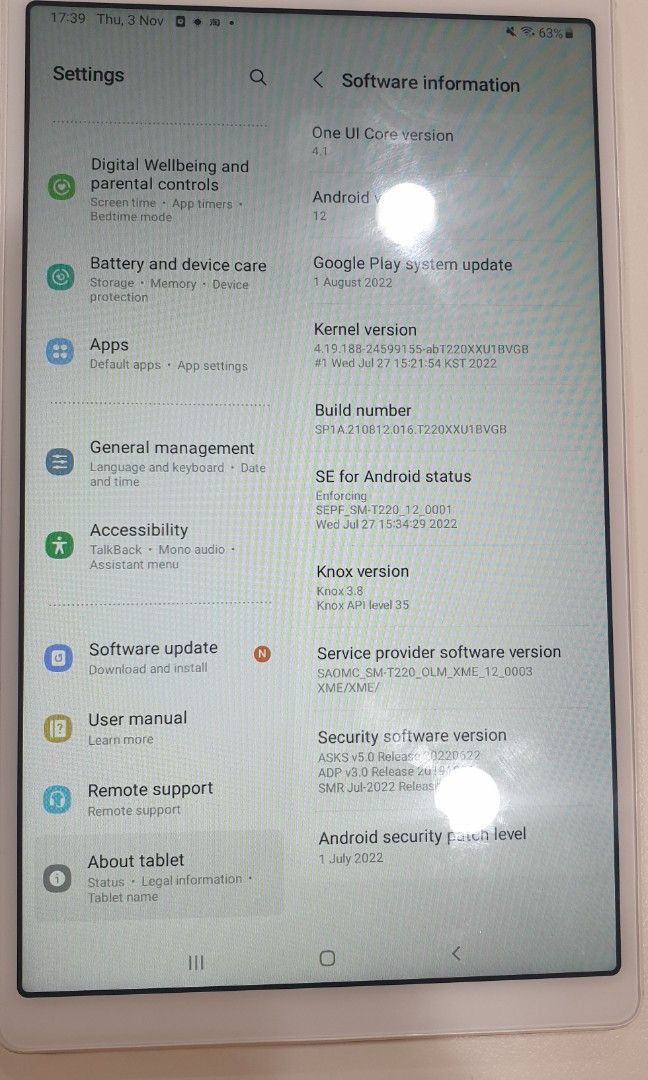 Samsung Galaxy Tab A7 Lite, Mobile Phones u0026 Gadgets, Tablets, Android on  Carousell
