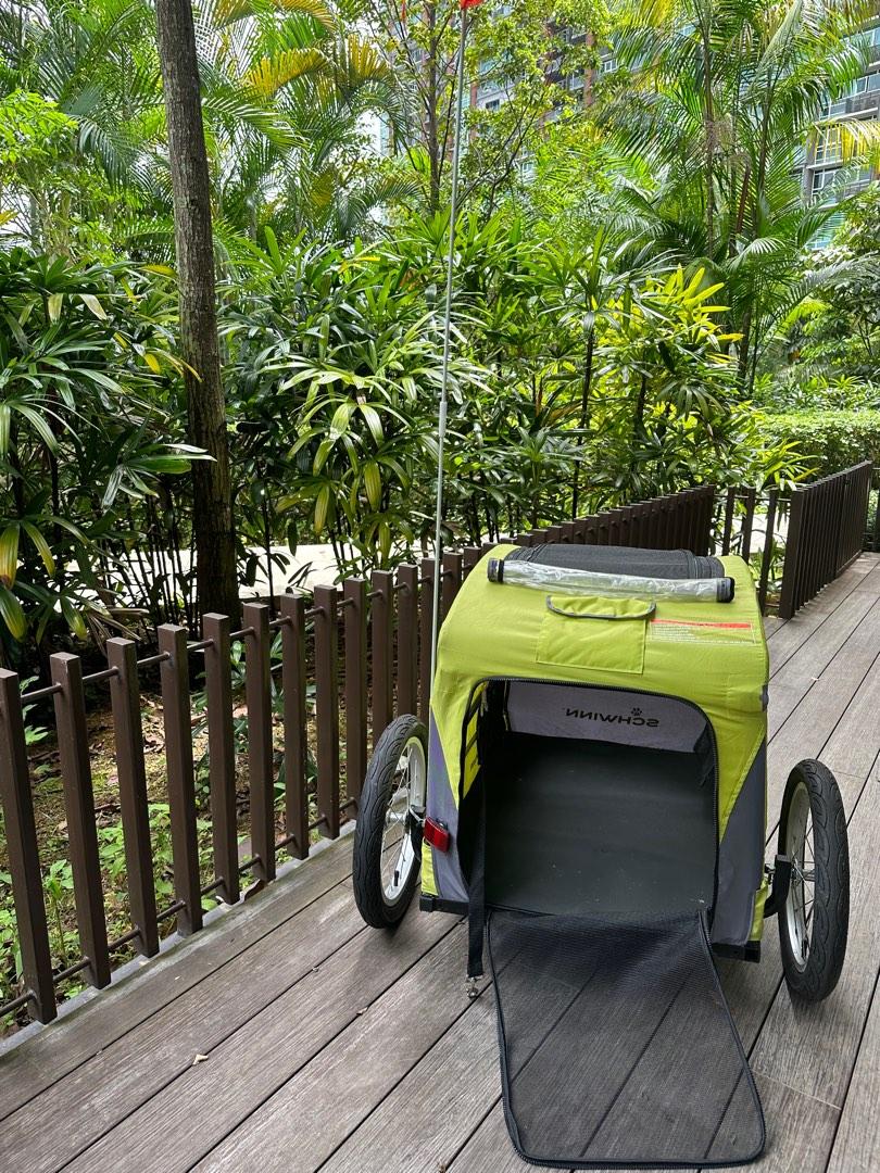 Schwinn Rascal Bike Pet Trailer for Large Dogs up to 45kg, Pet