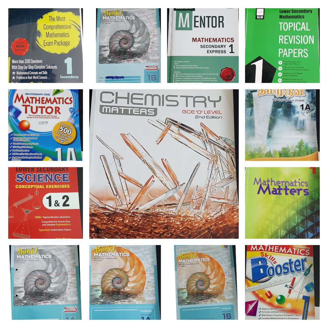 Secondary1 sec1 textbooks and workbooks, Hobbies & Toys, Books ...