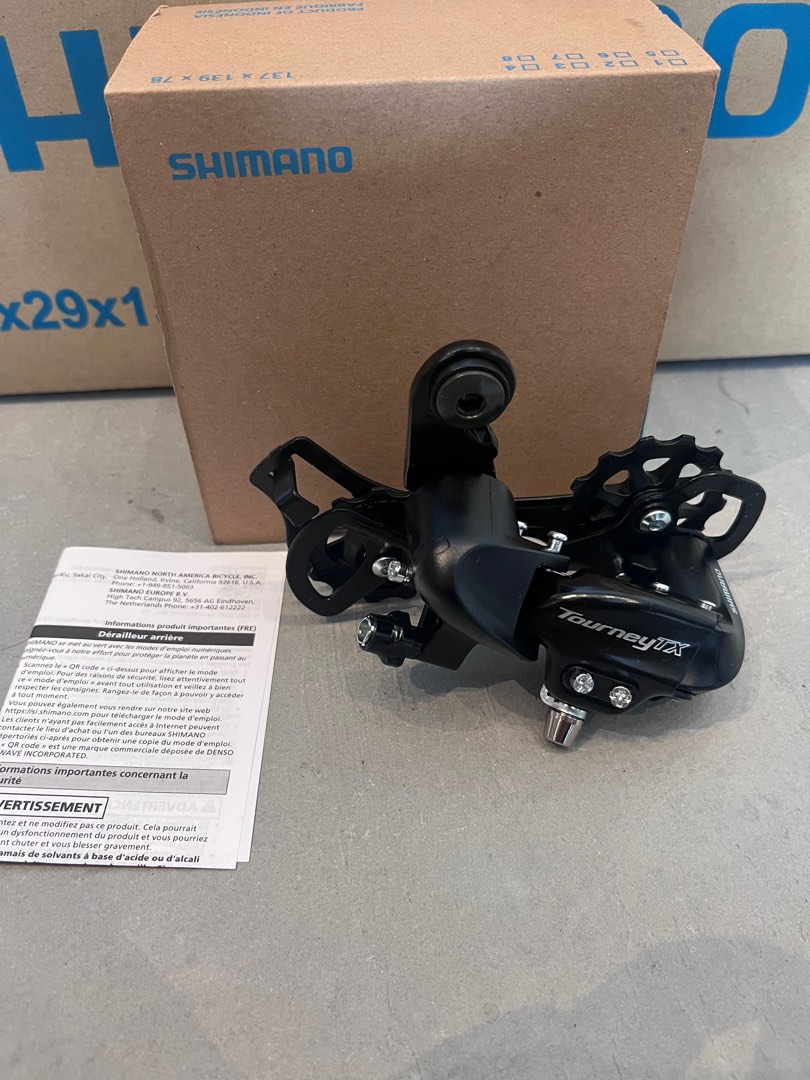 Dérailleur Arrière VTT Shimano Tourney TX - 21 Vitesses - Pour Vélo Route Ou Course - Occasion