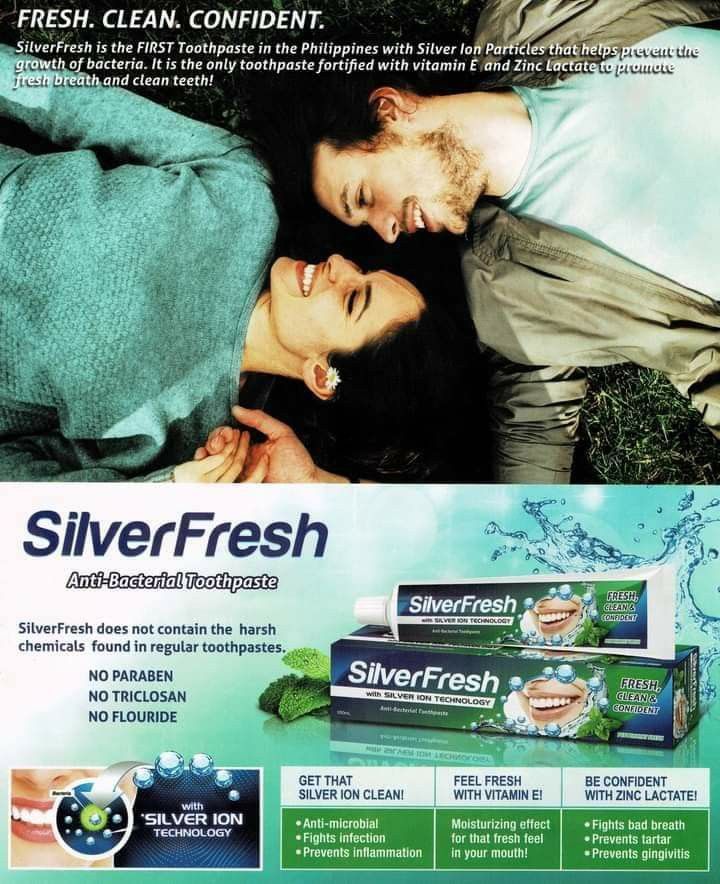 SILVERFRESH TOOTHPASTE, Health & Nutrition, Health Supplements, Health