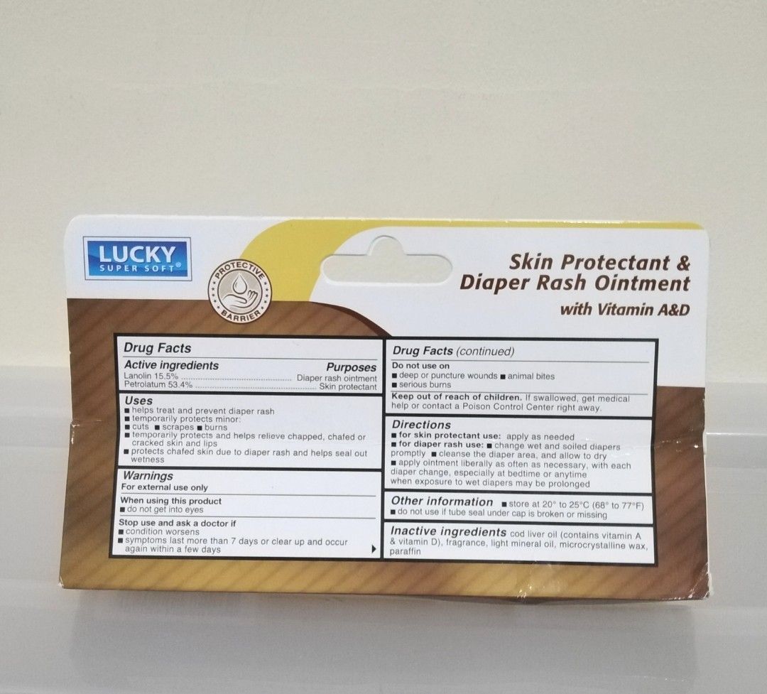 Skin Protectant and Diaper Rash Ointment for Baby, Beauty & Personal ...