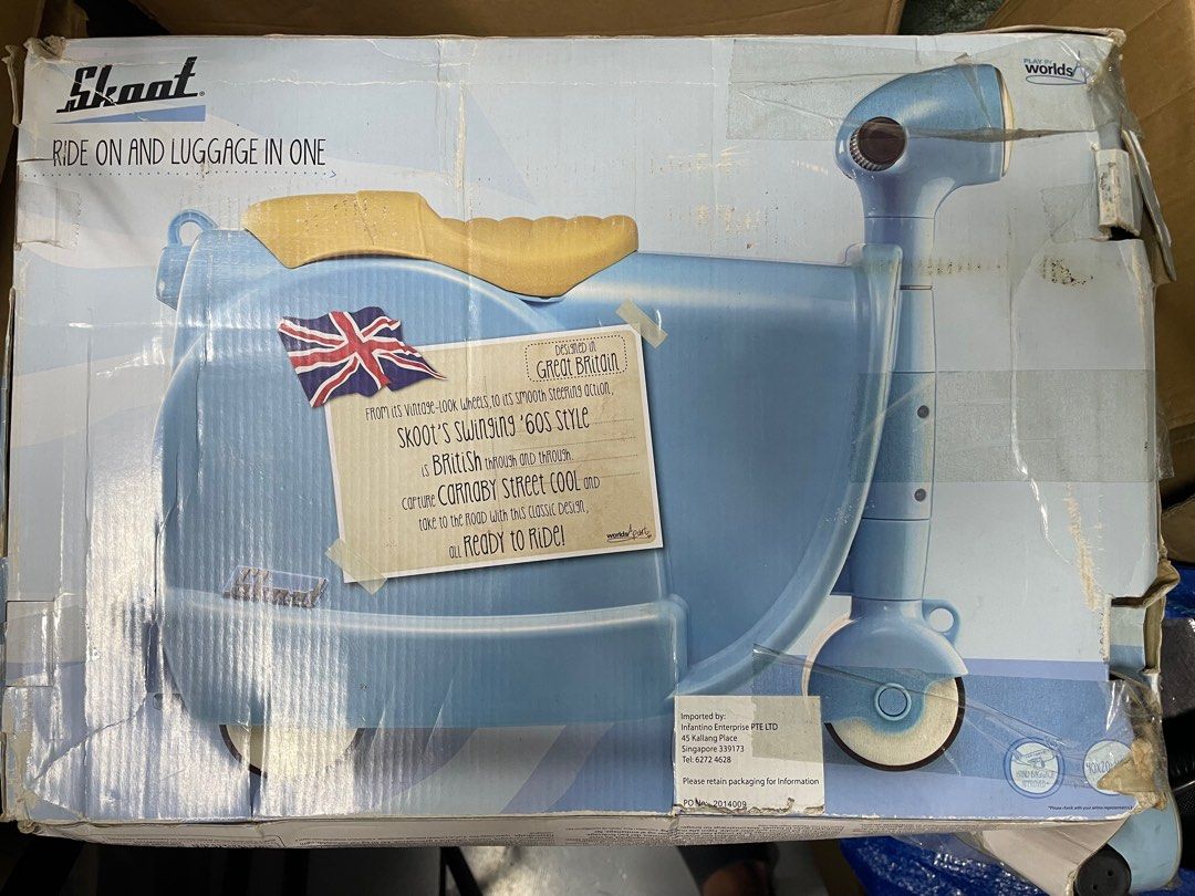 Skoot rideon luggage in one, Babies & Kids, Going Out, Other Babies