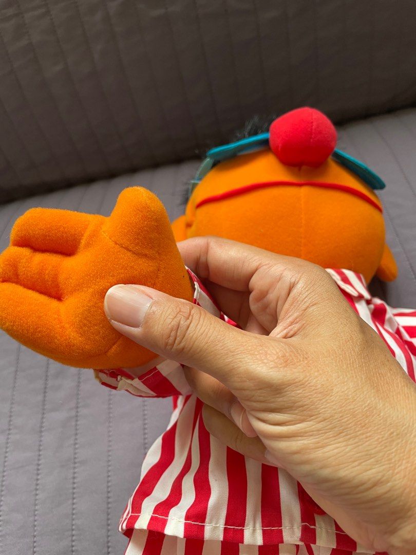 Vintage Sleep ‘N Snore Ernie, Sesame Street, Hobbies & Toys, Toys