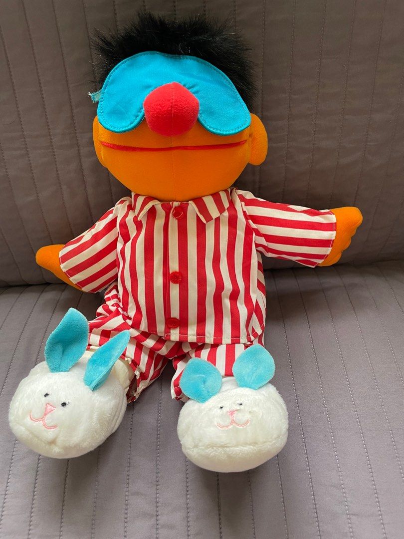 Vintage Sleep ‘N Snore Ernie, Sesame Street, Hobbies & Toys, Toys