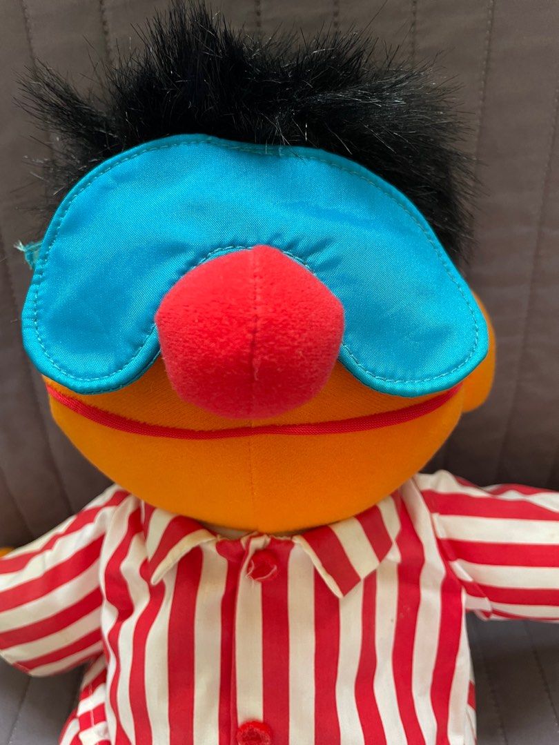 Vintage Sleep ‘N Snore Ernie, Sesame Street, Hobbies & Toys, Toys